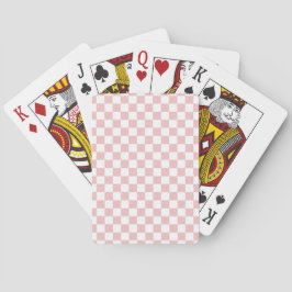 Baraja De Cartas Juegos Retro Cuadro de Bebé Rosa