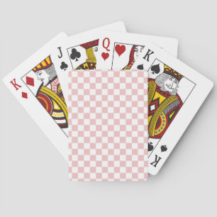 Baraja De Cartas Juegos Retro Cuadro de Bebé Rosa