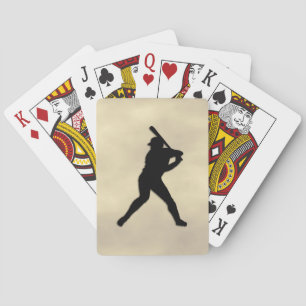 Baraja De Cartas Jugador de béisbol al bate