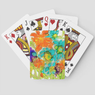 Baraja De Cartas Jugador de tarjetas de juego de una sola persona L