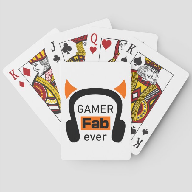 Baraja De Cartas jugador fab-ever (Reverso)