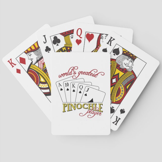 Baraja De Cartas Jugador Pinochle (Reverso)