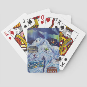 Baraja De Cartas Jugadores de Alaskan Alyeska/Girdwood