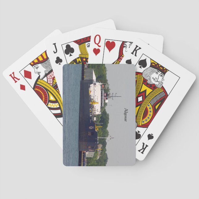 Baraja De Cartas Jugadores de Algosar (Reverso)