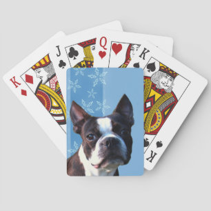 Baraja De Cartas Jugadores de Boston Terrier