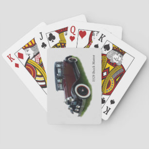 Baraja De Cartas Jugadores de Buick Master de 1928