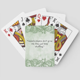 Baraja De Cartas Jugadores de Canasta Dicen