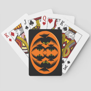 Baraja De Cartas Jugadores de Crows de Halloween