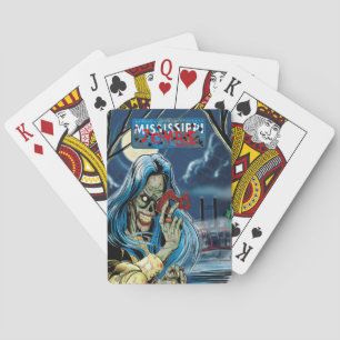 Baraja De Cartas Jugadores de diseño Mississippi Zombie V1