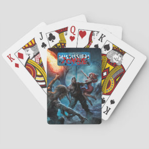 Baraja De Cartas Jugadores de diseño Mississippi Zombie V2