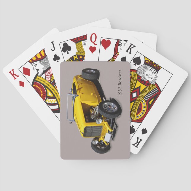 Baraja De Cartas Jugadores de gallos de 1932 (Reverso)