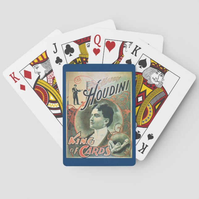Baraja De Cartas Jugadores de Houdini (Reverso)