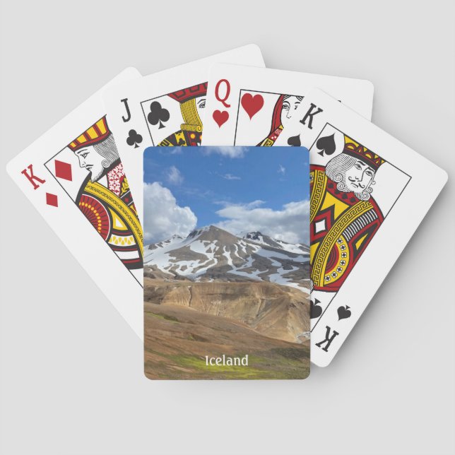 Baraja De Cartas Jugadores de Islandia (Reverso)