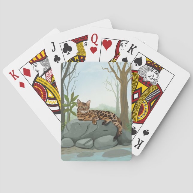 Baraja De Cartas Jugadores de Jaguar (Reverso)