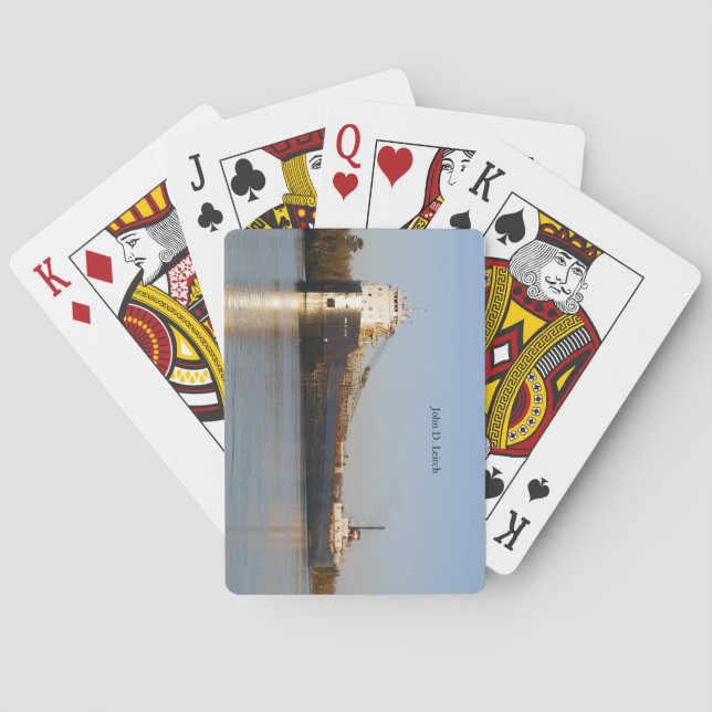 Baraja De Cartas Jugadores de John D. Leitch 2019 (Reverso)