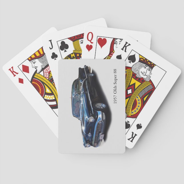 Baraja De Cartas Jugadores de la Super 88 de los Ancianos de 1957 (Reverso)