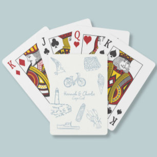 Baraja De Cartas Jugadores de Nueva Inglaterra