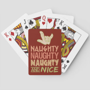Baraja De Cartas Jugadores personalizados traviesos y bonitos