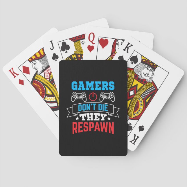 Baraja De Cartas Jugadores que reaparecen (Reverso)