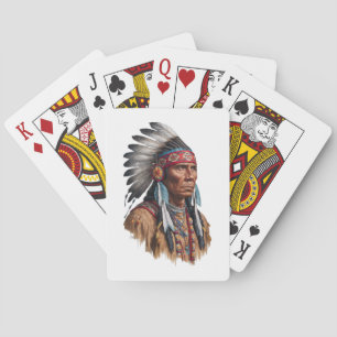 Baraja De Cartas Jugamiento clásico - Americanos nativos