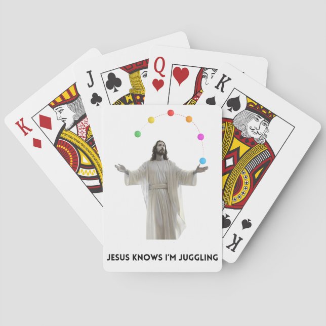 Baraja De Cartas Jugando a Jesús (Reverso)