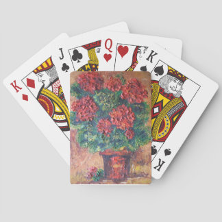 Baraja De Cartas Jugando Tarjetas Ann Hayes Pintando Belleza Roja