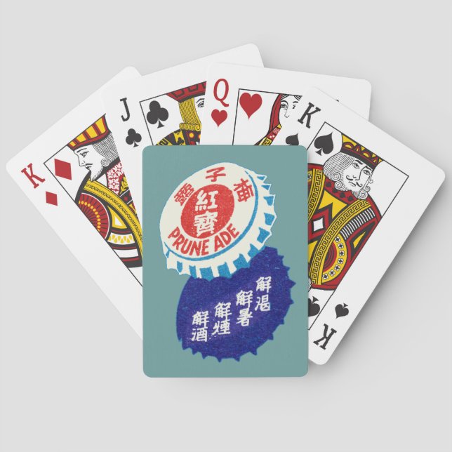 Baraja De Cartas Jugo Vintage de Prune (Reverso)