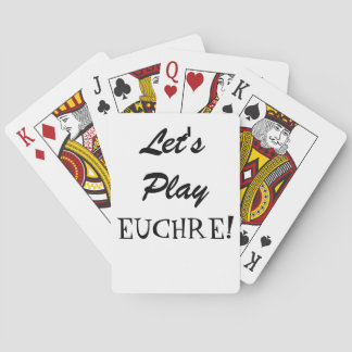 Baraja De Cartas ¡Juguemos a Euchre!