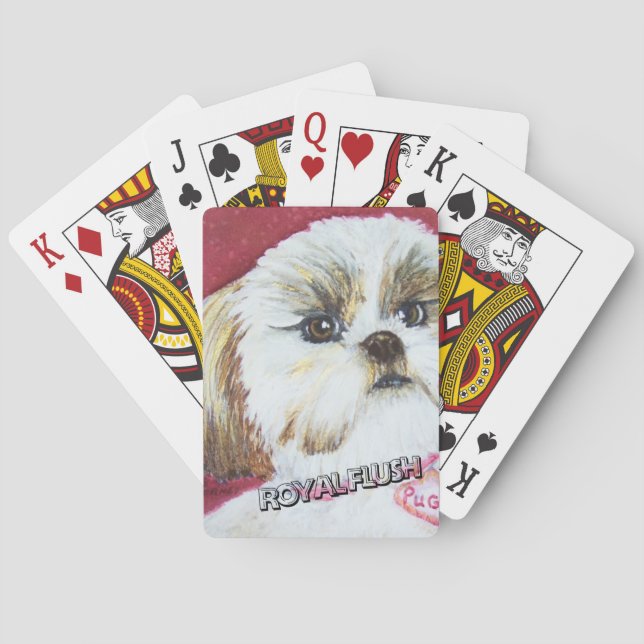 BARAJA DE CARTAS JUGUETE SHIH TZU (Reverso)