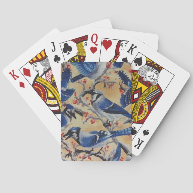 Baraja De Cartas Juguetes azules (Reverso)