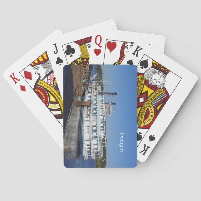 Baraja De Cartas Juguetes estériles de luz de torneado (Reverso)