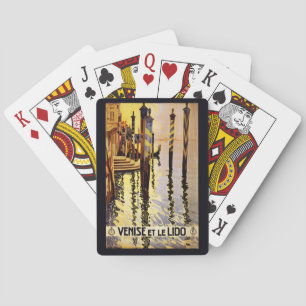 Baraja De Cartas Juguetes vintage "Venise et le Lido" Italia