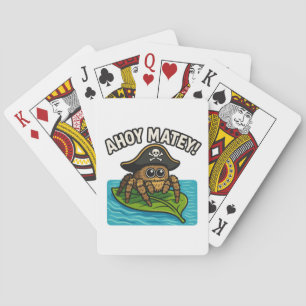 Baraja De Cartas Jumando Pirata Spider Adventure Captain Webbeard