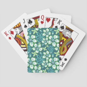 BARAJA DE CARTAS JUNGLE SURF (COMBO VERDE AZULADO)