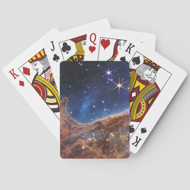 Baraja De Cartas JWST James Webb Telescopio Espacial Acantilados Có (Reverso)