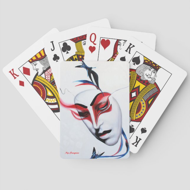 Baraja De Cartas Kabuki JD (Reverso)
