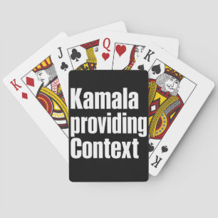 Baraja De Cartas Kamala Brat Lime Verde Proporcionando Contexto