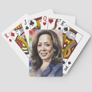 Baraja De Cartas Kamala Dartboard Junta republicana de Trump Lover 