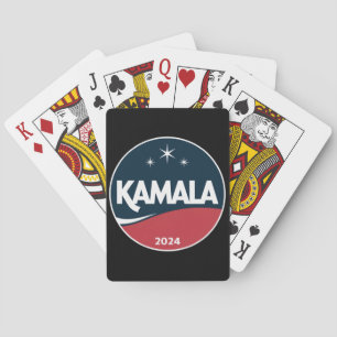 Baraja De Cartas Kamala Harris 2024 Vintage Para Presidente Elecció