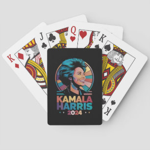 Baraja De Cartas Kamala Harris 2024 Vota Presidente Kamala Elección