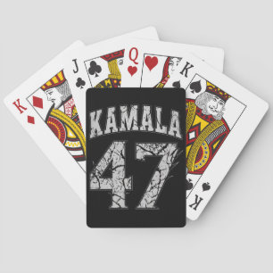 Baraja De Cartas Kamala Harris 47º Presidente EE. UU. América 2024