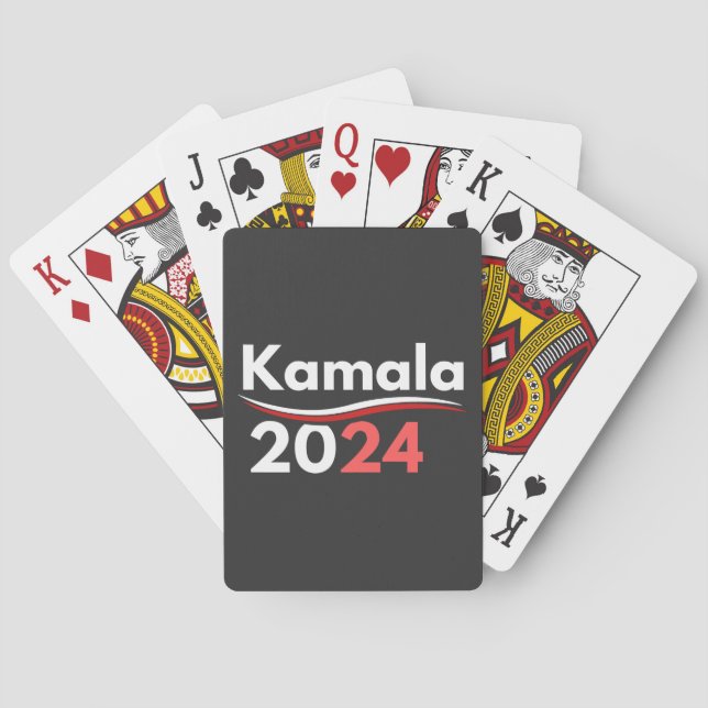 Baraja De Cartas kamala harris, kamala harris, kamala harris 2024 (Reverso)