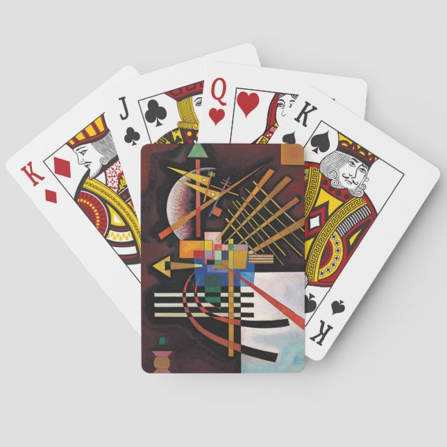 Baraja De Cartas Kandinsky Abstract Painting Classical Artwork (Reverso)