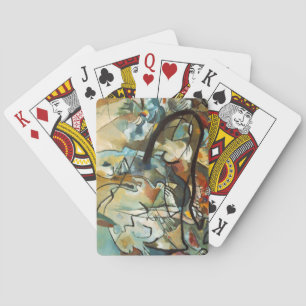 Baraja De Cartas Kandinsky Composition V Pintura abstracta