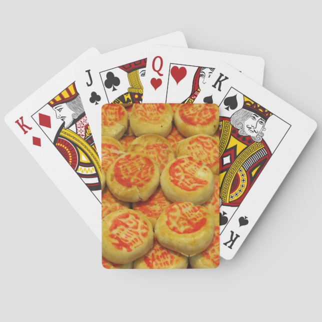 Baraja De Cartas Kanom Pia ข น ม เ ปี๊ ย ~ Platos dulces asiáticos (Reverso)