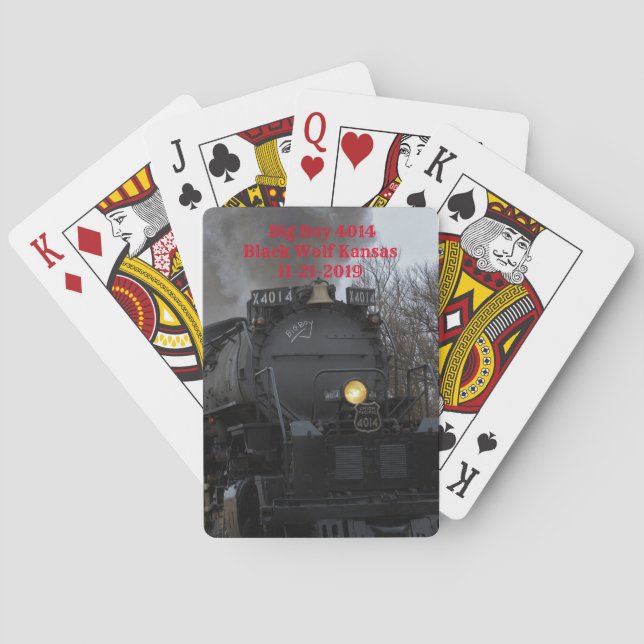 Baraja De Cartas Kansas Big Boy 4014 (Reverso)