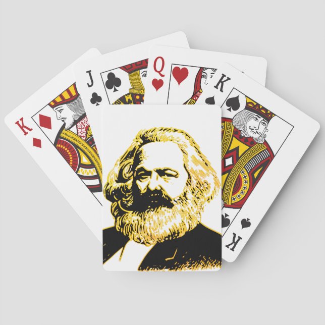 Baraja De Cartas Karl Marx (Reverso)