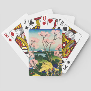 Baraja De Cartas Katsushika Hokusai - Gotenyama, Tokaido, Shinagawa