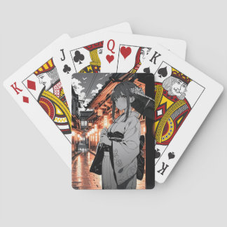 Baraja De Cartas KAWAII Japanese Girl Card games