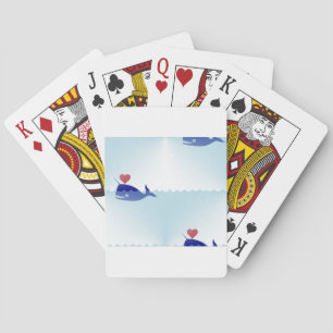 Baraja De Cartas kawaii narwhal